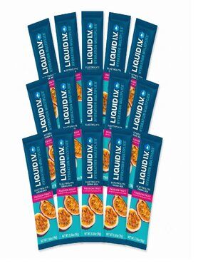 Hydration Electrolyte Drink Mix, Passion Fruit, 0.56 Oz, 15-Stick Pack